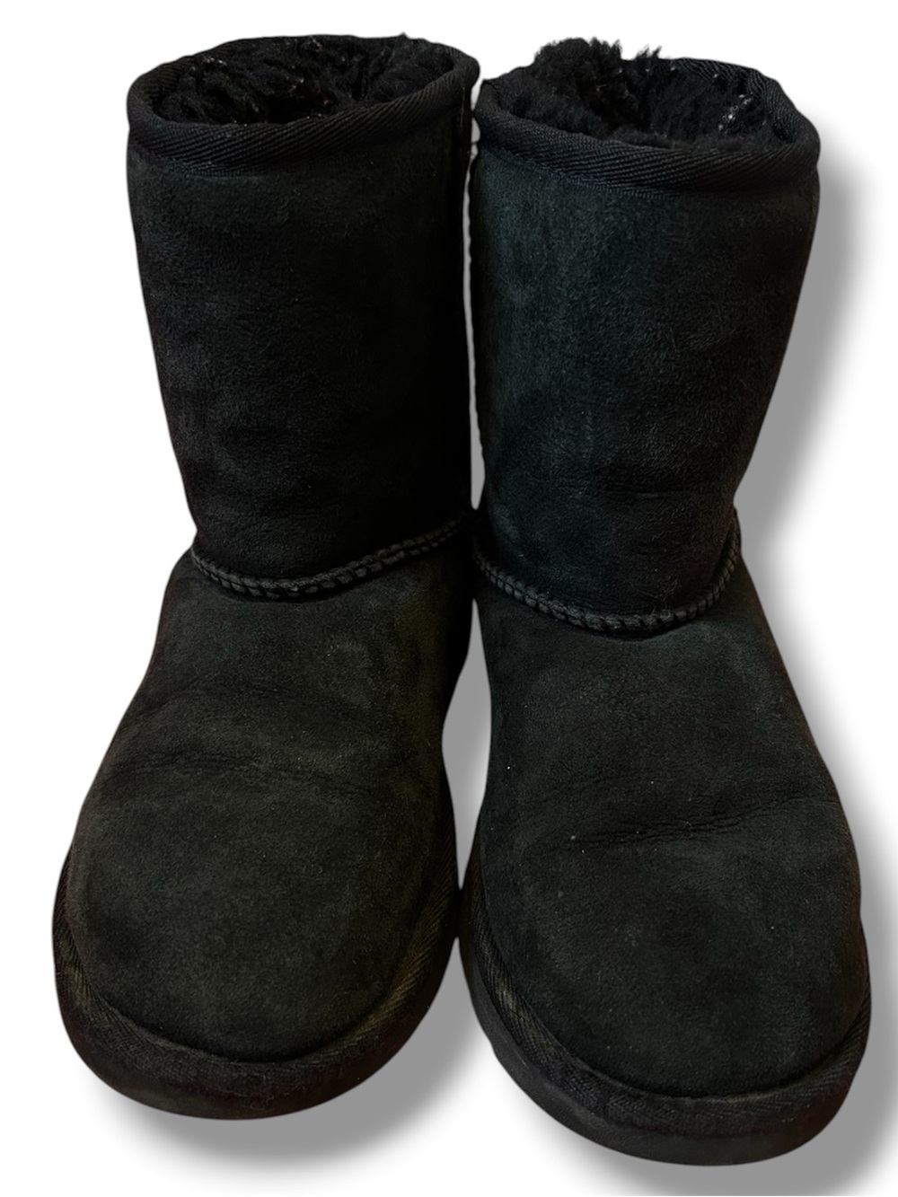 UGG Australia Girls Black Boots Size 3Y (FAIR CONDITION) - Picture 2 of 13
